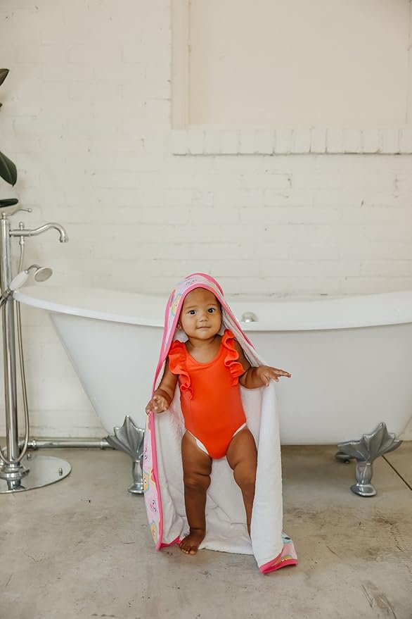 Copper Pearl Premium Knit Hooded Bath Towel Abby and Pals