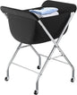ELYKEN Laundry Cart with Wheels, 33”H Easy Rolling Laundry Hamper with