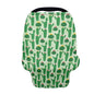 Cactus Car Seat Canopy Cover Dust Cover Sun-Proof Windproof Stroller Canopy Covers Privacy Protection Stretchy Breastfeeding Scarf Nursing Breastfeeding Covers