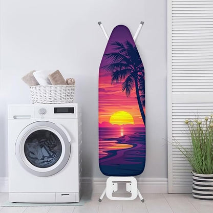 Sprowallow Palm Tree Ironing Board Covers and Pad Elastic Edge, Scorch