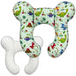 Baby Neck Pillow - Upgraded Baby Support Travel Head Pillow, Portable Headrest for Toddlers & Children for Car Rides, Planes, Road Trips (A11)