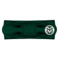 Creative Knitwear Colorado State Rams Infant Girls Hunter Solid Hair Knot Headband Embroidered Logo - Size Newborn - 4T