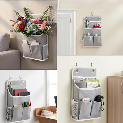 Hanging Organizer with Pockets, Wall Hanging Baskets