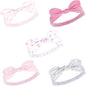 Hudson Baby Cotton and Synthetic Headbands, Size 0-24 Months