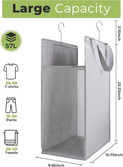 FENTEC Fentec Hanging Laundry Hamper, Hanging Laundry Basket, Slim Laundry