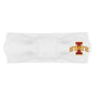Creative Knitwear Iowa State Cyclones Infant Girls White Solid Hair Knot Headband Embroidered Logo - Size Newborn - 4T