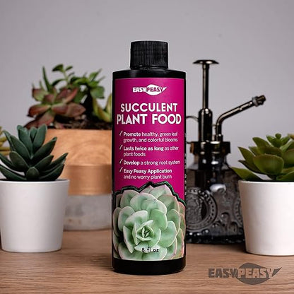 Succulent and Cactus Plant Food, Specific Blend of Nutrients for Potted Cacti, Jade, Aloe Vera and All Other Live Succulent Plants