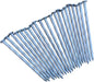 Sandbaggy 6" Heavy Duty Galvanized Artificial Turf Stakes - Spiral Landscape Nails - Ground Spikes/Pins - Synthetic Grass, Lawn, Edging, Weed Barrier Fabric, Garden (6 inch - Heavy Duty, 300, Count)