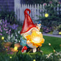 Solar Gnomes Garden Decor Outdoor Statues, Gnomes Gardening Gifts for Women Mom, Gnomes Decorations for Yard with Sunflower Decor Solar Lights for Outside, Patio, Lawn, Porch Decor