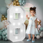 imprsv Light-up Numbers 8th Birthday Decorations: Large 3ft Marquee Number 8 80th Birthday Women Men Eight Year Old Birthday Decor Party Backdrop Anniversary Big Foam Board Number 8