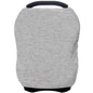 Car Seat Covers Baby - Multi-use Cover Carseat Canopy, Breathable Breastfeeding Cover, Car Seat Covers for Bbies, Boys & Girls Shower Gifts (Knit Grey)