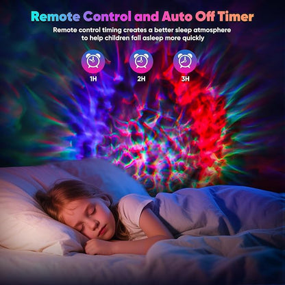 Galaxy Projector for Bedroom, Nebula Galaxy Night Light Projector with Timer and Remote,Gift for Kids Adults for Ceiling,Birthdays,Christmas,Valentine's Day