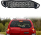 Nilight Third Brake Light Tail High Mount 3rd Stop Lights Smoked Lens Compatible with Nissan Xterra 2000 2001 2002 2003 2004 Van SUV Rear Center Cab Lamp