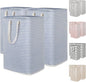 Lifewit 3 Pack Laundry Hamper Large Collapsible Laundry Baskets, Freestanding