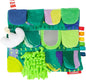 Follies The Sensory Garden Baby Stroller and Tummy Time Toy - Portable Baby Toy - Crinkles, Mirror & Textures, Montessori-Inspired Infant Toy, Washable & Non-Toxic
