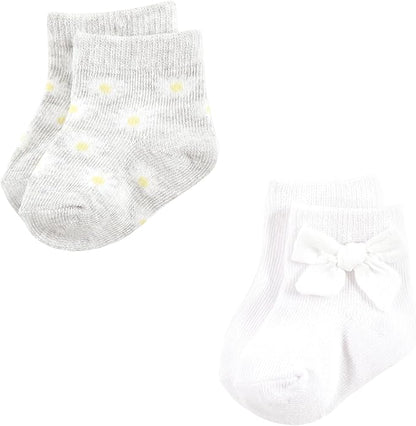 Hudson Baby Baby Girls' Sock and Headband 12pc Set