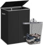 SOLEDI Laundry Hamper with Lid 130L Large & Tall Collapsible Laundry Basket