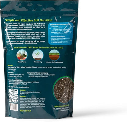 Wilt-Pruf® 5-in-1 Soil Enhancer | Naturally Strengthens Roots | Increases Plant Stress Tolerance| Improves Moisture Retention (2 lb Bag)