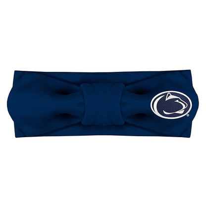 Creative Knitwear Penn State Nittany Lions Infant Girls Navy Solid Hair Knot Headband Embroidered Logo - Size Newborn - 4T