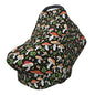 Mushroom Car Seat Canopy, Baby Breastfeeding Cover, Multi Use Baby Stroller and Carseat Cover, Boys and Girls Shower Gifts