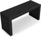 Bamboo Natural 36 inch Wooden Bench, Small Wood Benches for Entryway, Living & Dining Room, Kitchen, Bedroom, Bathroom, Hallway, Front Door, For Indoor & Outdoor Patio Use, Mid Century Modern Decor