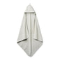Hooded Baby Towel - 100% Organic Cotton Baby Bath Towels – Baby Towels, Baby Bath Towels for Baby Boy, 32" x 32" Super-Soft and Absorbent Baby Towels for Newborn (Pearl Grey)