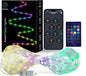 Super RGB Smart Fairy String Lights, 33Ft Usb DIY Twinkle Lights w/Remote & App Controlled, music sync,12 Modes, Multicolor & Warm White for Bedroom, Christmas, Parties,Wedding,Centerpiece, Decoration