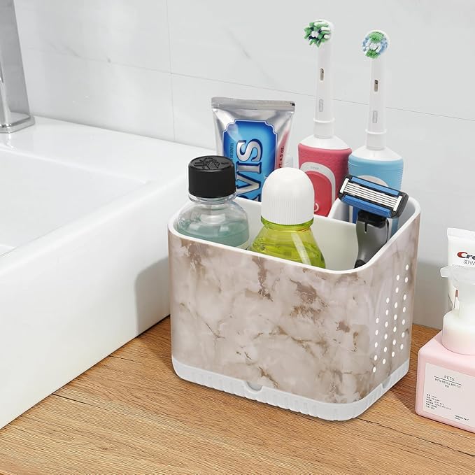 Toothbrush Holders for Bathrooms, Kids Electric Toothbrush and Toothpaste Holder