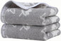 2 Pack Decorative Maple Leaf Hand Towels Cotton, Soft Highly Absorbent Bathroom