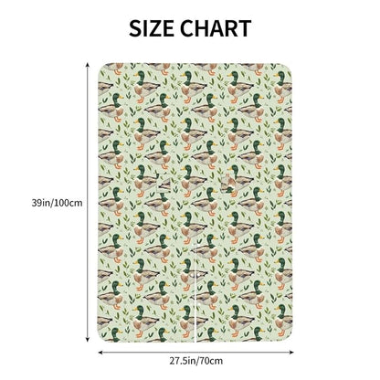 Cute Mallard Duck Baby Car Seat Canopy Nursing Cover for Newborn Car Seat Breastfeeding Covers Blanket Newborn Shower Gift