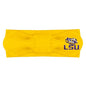 Creative Knitwear LSU Tigers Infant Girls Gold Solid Hair Knot Headband Embroidered Logo - Size Newborn - 4T