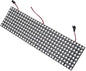 BTF-LIGHTING WS2812B ECO RGB Alloy Wires 5050SMD Individual Addressable 8X32 256 Pixels LED Matrix Flexible FPCB Full Color Works with WLED,SP802E,etc Controllers Image Video Text Display DC5V