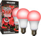Miracle LED 4KK Professional Indoor Grow Light Bulb – 4000K Red Spectrum Replace 150W Grow Bulbs for Vegetables, Herbs, Hydroponics. (2-Pack)