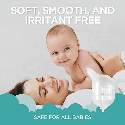 Pro Baby Nasal Aspirator - Built-in Music & Night Light - Rechargeable Nose Booger Sucker for Infants Babies Kids Toddlers - Snot Removal