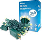 Boltigen Soft Twinkle Lights,20 LED Slow Twinkling, 5mm Wide Angle Christmas Lights, UL Certified 7 Ft Extendable for Home Garden Indoor Outdoor Use Party Wedding Day Decoration (Warm White, 20 LED)