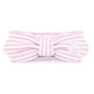 Creative Knitwear Arizona State Sun Devils Infant Girls Pink/White Striped Hair Knot Headband Embroidered Logo - Size Newborn - 4T