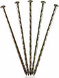 Metal Turf Stakes 70 Pcs 6-Inch Landscape Stakes, Spiral Galvanized Landscape Spikes, Garden Nails for Artificial Turf, Paver Edging, Weed Barrier, Lawn Edging，Carpentry and More