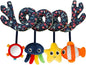 Spiral Car Seat & Stroller Activity Toy,Car Seat Toys for Babies 0-6 Months Boy,Baby Spiral Hanging Plush Activity Toys Thank You Gifts for Newborn 0 3 6 9 12 Months Baby Boys Girls