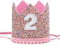 Boy Girl Birthday Crown, Prince Princess Birthday Hat Headband Tiara Crown Cake Photo Prop Party Decorations