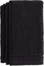 Creative Scents Cotton Fingertip Towels Set Black