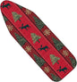 Nuxovilar Ironing Board Covers Winter Moose and Tree Pattern Polyester 15x54