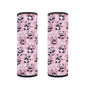 Biyejit Pink Hearts Panda Baby Car Seat Strap Covers Shoulder Pads for Baby Kid, Super Soft Infant Carseat Belt Covers for All Car Seat Stroller