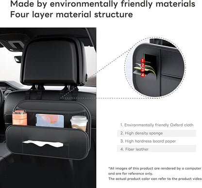 car storage bag, back storage,tissue box, rear seat storage, cup holder