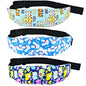 3 Pcs Baby Carseat Head Support Band Stroller Seat Neck Relief Strap Headrest for Sleeping Traveling Head Holder for Toddler Kids Children Child Baby Infant