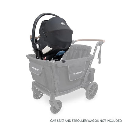 WONDERFOLD Infant Car Seat Adapter for Cybex, Nuna, Maxi-COSI Car Seat - Full 360-Degree Rotation, Easy to Install & Folds with Wagon Stroller, W2 Pro Series