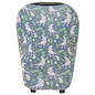 Copper Pearl Baby Car Seat Cover Canopy and Nursing Cover Multi-Use Stretchy 5 in 1 Gift 'Jurassic Park' - One Size