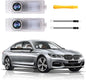 2PCS Car Door Light Projector, Customized Logo Welcome LED Lights Compatible with 1/3/4/5/6/7/X1/X2/X3/X4/X5/X6/M Series Car B Accessories