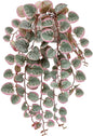 Briful Fake Plants Indoor 16'' Artificial String of Hearts Plants with Ceramic Pot Small Faux Draping Vine Plants for Home Bathroom Table Shelf Office Hotel Decor(Pink)