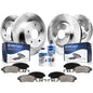 Detroit Axle - Brake Kit for 2001-2006 Dodge Stratus Chrysler Sebring Front & Rear Disc Brake Rotors Ceramic Brakes Pads 2002 20