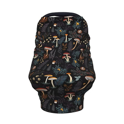 Mushroom Baby Car Seat Covers Canopy Covers Baby Multi-Use Car Seat Canopy Carrier Cover, Breathable Breastfeeding Cover Boys & Girls